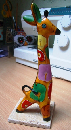 ceramic giraffe