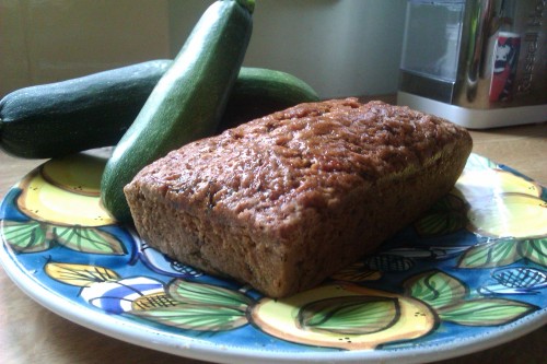 Courgette and Walnut Cake